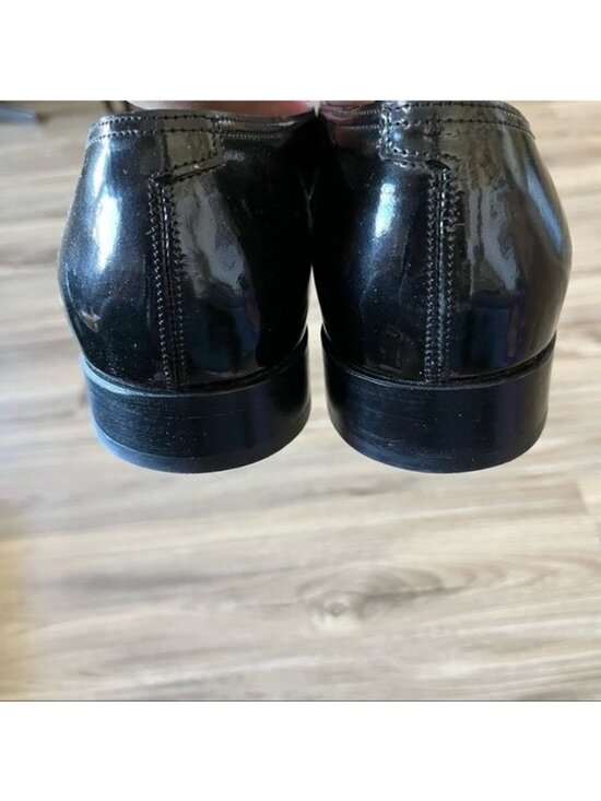 John Lobb Edward Patent Leather Shoes Black Tie main image 6